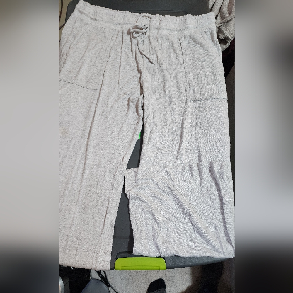 Stars Above Light Gray Lounge Pants